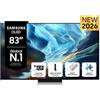 Samsung OLED AI TV 83" QE83S90HAEXZT 4K, Processore NQ4 AI Gen3, 4K AI Upscaling Pro, Glare Free, OLED HDR+, Motion Xcelerator 165Hz, Dolby Atmos & OTS Lite, Laser Slim Design, Vision AI Smart TV, 2026