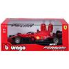 Burago-May Cheong GROUP-BBURAGO-1/18 FERRARI-2021 Casco Veicolo per Bambini dai 3 anni 16809S, 16809S, 1/18 Ferrari Formula 1#Sainz