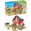 PLAYMOBIL Country 71248 Piccola Fattoria, casa con tanti animali da cortile, fattoria biologica, giocattolo sostenibile per bambini dai 4 anni in su