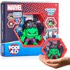 WOW! PODS Marvel Hulk 4D | Personaggio unico da collezione con testa Bobble-head che esplode dal loro mondo nel tuo | Espositore da parete o scaffale | Giocattoli e regali Marvel | Serie 1 n. 412