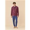 NOIDINOTTE GIACCA UOMO MICROPILE GE003205 BURGUNDY