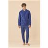NOIDINOTTE GIACCA UOMO MICROPILE GE003205 MEDIEVAL BLUE