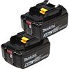 Makita Bundle Batterie LXT ® BL1850B 2x5,0 Ah (197280-8) *Spedizione premium con DHL/FedEx*