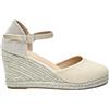 BATA Espadrillas da donna classiche estive comode e leggere | Tessuto traspirante, suola sintetica durevole, fodera sintetica, leggere e comode, ideali per l'estate