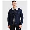 LEVI'S ® Levi's Giacca Type 3 Sherpa Trucker ROCKRIDGE - Denim
