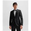 BOSS BLACK Boss Giacca Da Smoking Slim Fit In Serge Di Lana Vergine Uomo