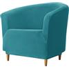 moismk Velluto Copripoltrona Chesterfield 1/2 Pezzi,1 Posto Elasticizzato Fodere Copripoltrona, Fodera Poltrona Club Tullsta per Bar Soggiorno Camera da Letto Reception ( Color : #12 , Size : 1-piece set )