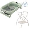 Maxi-Cosi Bundle Indigo Plus + Stand Sage Green