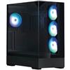 Zalman Case Zalman P40 Prism Plus Mid-Tower ATX/mATX Nero [KOZALOC0P40PPB1]