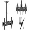 MACLEAN Supporto a Soffitto Maclean MC-175 per tv 37-75'' max 50kg Nero [AJMCLTMACLMC175]