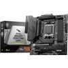 MSI MAG B650M MORTAR WIFI Scheda madre, Micro-ATX - Supporta processori AMD Ryzen serie 7000, AM5-12 Duet Rail 80A VRM, DDR5 Memory Boost 6400+MHz/OC, 2 x PCIe 4.0 x16, 2 x M.2 Gen4, Wi-Fi 6E
