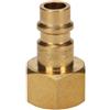 Einhell Original Raccordo filettato, R 3/8 filettatura interna | Accessori per compressori | R 3/8 filettatura interna | in ottone | per diverse applicazioni con aria compressa