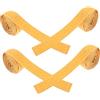Uonlytech 4pezzi Modanatura Autoadesiva in Schiuma Xpe Per Pareti Decorativo Vintage Contorno Flessibile Per Parati Battiscopa Removibile Piastrelle Plastica Marmo e Vetro