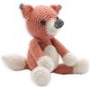 HardiCraft Set per uncinetto Hardicraft Amigurumi "Splinter Fox" con filato di cotone e materiale di riempimento, 20cm, HC-40CK003