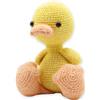 HardiCraft Set per uncinetto Hardicraft Amigurumi "Abby Duck" con filato di cotone e materiale di riempimento, 25 cm, HC-40CK037