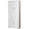 Sarmog Mobile 3 ante e 1 cassetto olmo e bianco, 77x179x34 cm