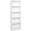 Libreria peggy con 4 ripiani, 58x168x28 cm