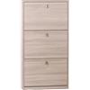 Sarmog Scarpiera olmo con 3 ante, 63x18x117 cm