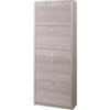 Sarmog Scarpiera olmo con 4 ante e 1 cassetto, 63x29x164 cm