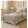 Letto una piazza e mezza con contenitore e piedini hi box olmo naturale 120x190 cm