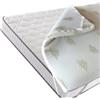 Topper matrimoniale in memory foam con aloe 160x190 cm