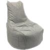 Pouf poltrona sacco milly grigio 65x65x95 cm