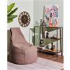 Pouf poltrona sacco milly beige 65x65x95 cm