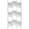 Libreria italia bianco opaco 96x25x192 cm