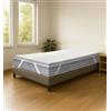 Topper piazza e mezza ortopedico dormir memory 3d 120x190 cm