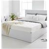 BellaHome Letto piazza e mezza contenitore bellahome small double bianco 120x190 cm