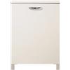 Base cucina con ripiano e un'anta bianco - easy - 60 cm