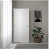 Armadio 2 ante scorrevoli space bianco 77,6x48,2x175,4 cm
