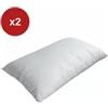 Somnus Set 2 guanciali dolce sonno con imbottitura in fibre di poliestere 78x48 cm