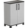 ArtPlast Armadio basso artplast family in polipropilene grigio 68x37x90 cm