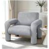 BellaHome Poltroncina bellahome cleo grigio 86x79x72 cm