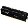 Kingston Technology FURY Beast 64GB 6000MT/s DDR5 CL36 DIMM (Kit da 2) Nero