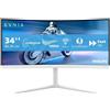 Philips Monitor 34" ( LED 3440x1440 UWQHD 180Hz ) EVNIA 5000 Curved White