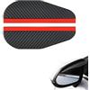 AAFEI Parapioggia Specchietto per Honda ZR-V HR-V (US) (RZ 2022-2025 2026),Visiera Effetto Carbonio,Deflettore Laterale,Protezione Solare Auto Flessibile