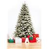 Leroy Merlin Albero di Natale artificiale innevato Marzio effetto realistico H 180 cm x ø 117 cm