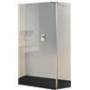 Leroy Merlin Deflettore walk-in Wens L 50 X H 200 cm, vetro fumè 6 mm, profilo cromo