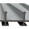 Leroy Merlin Binario per pergola SLIDING CRYSTAL grigio L 370 x P 10x H 238 cm