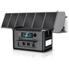 CTOLITY AP1000 (2026 Nuovo) Generatore con 200W Pannello Solare | Centrale Elettrica Portatile 1024Wh, uscita CA da 1800W, Ideale per Campeggio, Emergenze, Alimentazione di Backup