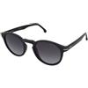 Carrera Carrera 301/S 807/9O | Occhiali da Sole Graduati o Non Graduati | Prova Online | Unisex | Plastica | Tondi | Nero | Adrialenti