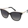 Love Moschino MOL085/S SDK/9O | Occhiali da Sole Graduati o Non Graduati | Plastica | Cat Eye, Ovali / Ellittici | Nero, Rosa | Adrialenti