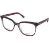 Kate Spade Brieana 2 2OW | Occhiali da Vista Graduati | Prova Online | Plastica | Quadrati | Viola, Trasparente | Adrialenti