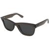 Ray-Ban Wayfarer Reverse RBR0502S 6707GR | Occhiali da Sole Graduati o Non Graduati | Prova Online | Plastica | Quadrati | Grigio, Trasparente | Adrialenti