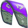 Duotone Neo SLS 2027 kite, 9m, Purple/Off green