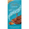 Lindt Lindor Tavoletta di Cioccolato al Latte con Ripieno al Caramello Salato, Formato 100g
