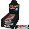 Mars Barretta Proteica con Caramello e Torrone Ricoperta al Cioccolato al Latte, 10 g di Proteine, 18 Snack da 50 g, Per Calendario Avvento 2025