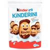 Kinder Kinderini, Biscotti Frollini al Latte e Cacao con Cremosi Decori Gusto Kinder, Ottimi a Colazione, Confezione da 250 gr